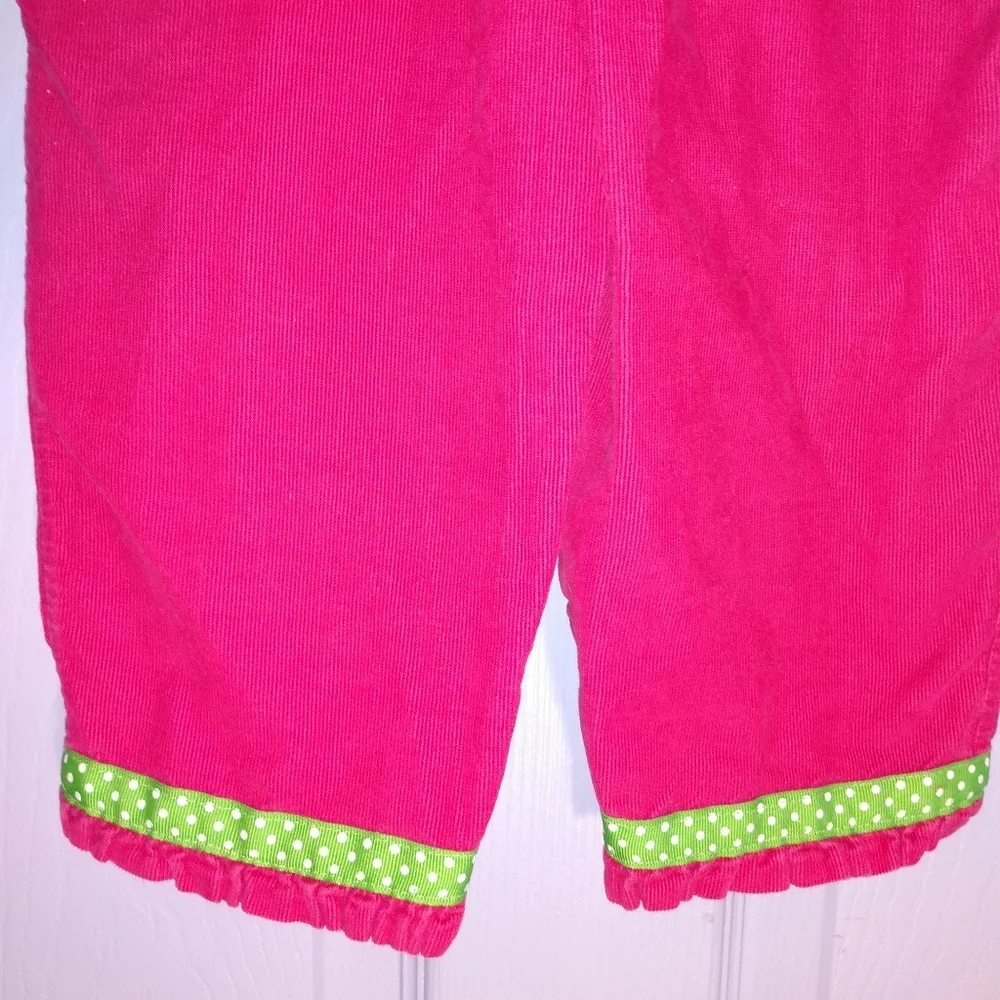 💓HP! Mulberry St. | Vtg. Girls Courdory Overalls Romper 18M